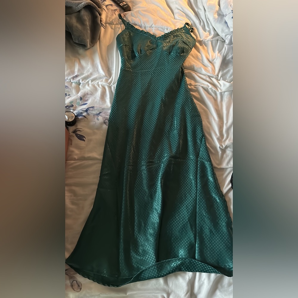 silk dress
